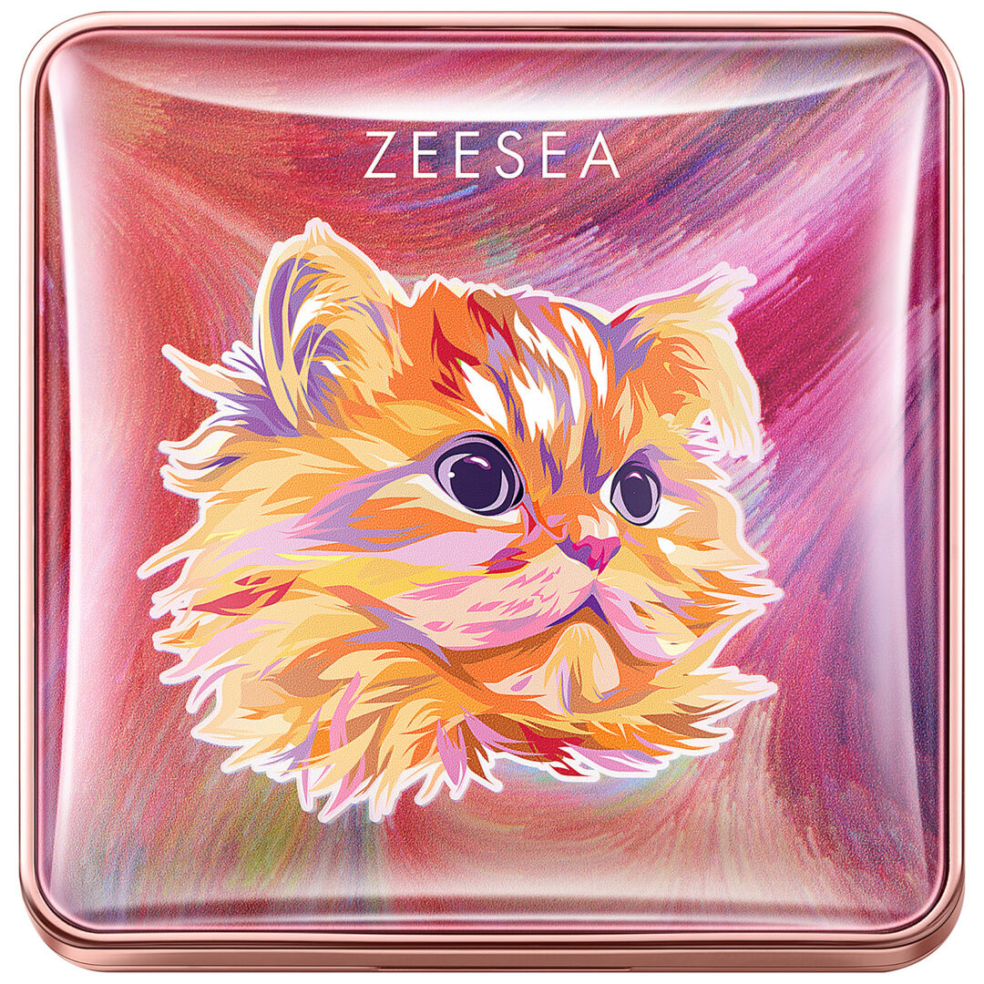 TIPSY KITTY EYESHADOW QUAD Тени для век ZEESEA ZS-3394 фото 1