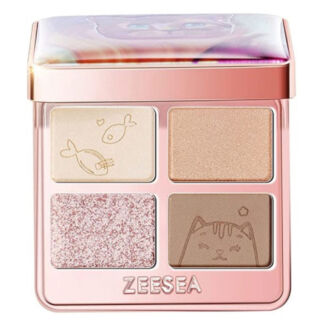 TIPSY KITTY EYESHADOW QUAD Тени для век ZEESEA
