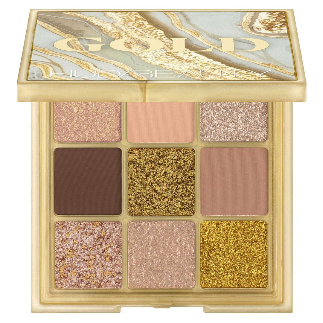 GOLD OBSESSIONS Палетка теней HUDA BEAUTY 6291106037074 фото 1
