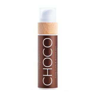 CHOCO SUNTAN & BODY OIL Масло для загара с ароматом шоколада COCOSOLIS