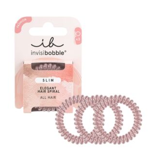 Резинка-браслет для волос SLIM Pink Monocle INVISIBOBBLE