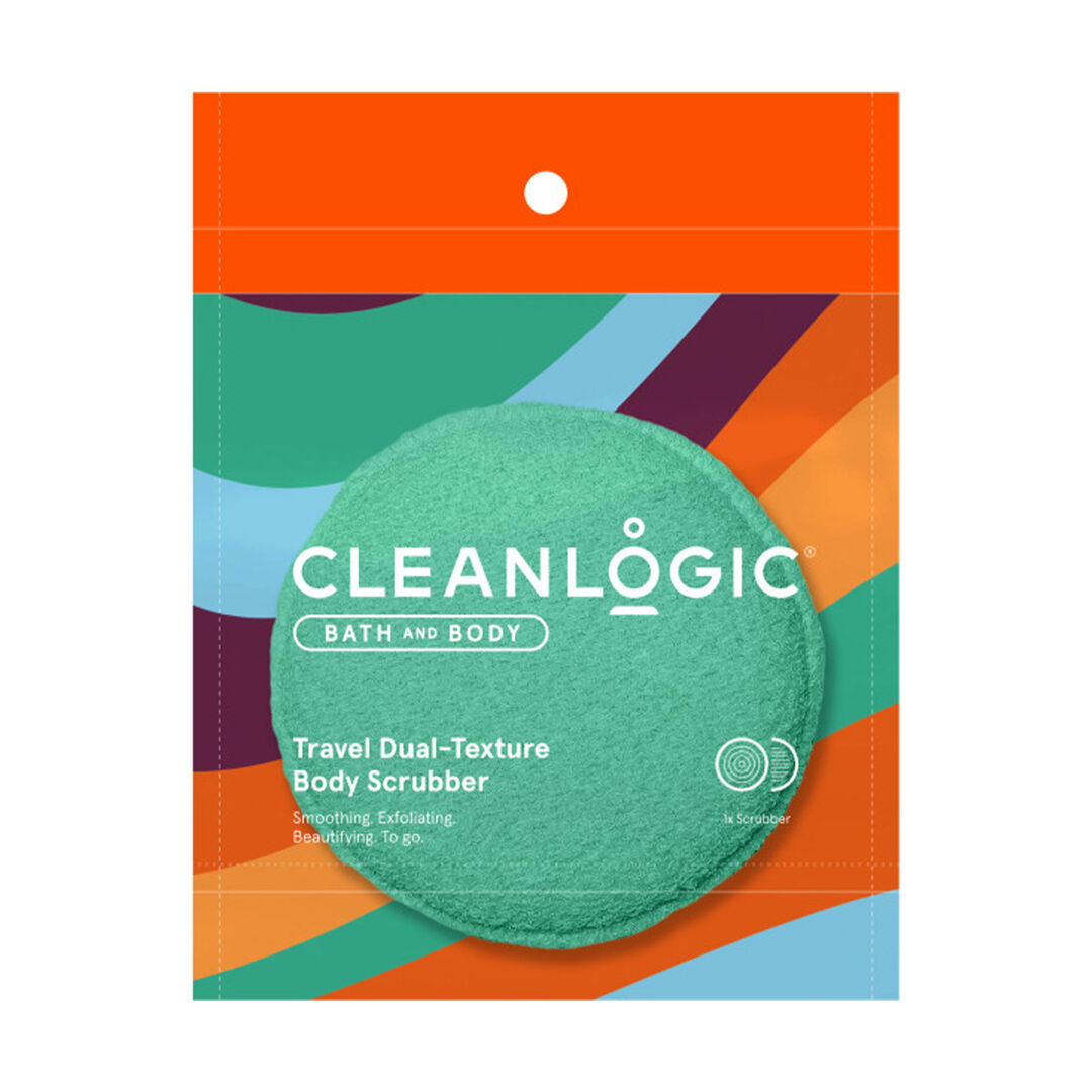 Двусторонняя мочалка для тела в дорожном формате CLEANLOGIC 960438 фото 1