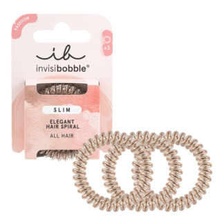 Slim Bronze Me Pretty Резинка-браслет для волос INVISIBOBBLE