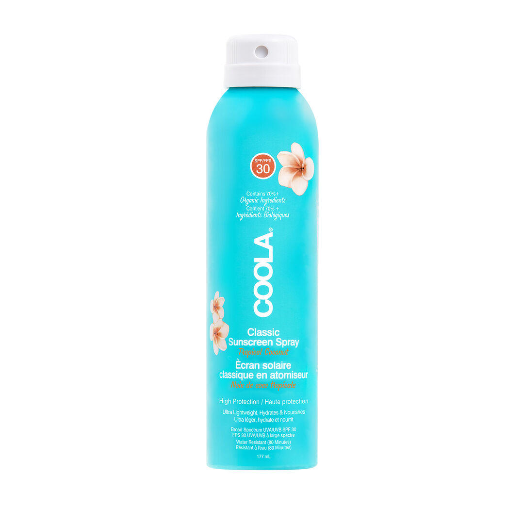 Солнцезащитный спрей для тела Тропический кокос SPF30 COOLA CL10421 фото 1