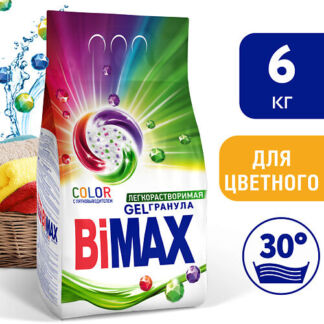 BIMAX Стиральный порошок Color Automat Gelгранула 6000.0