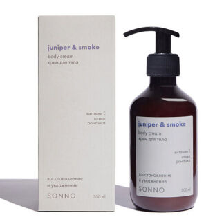 SONNO Крем для тела Juniper & Smoke 300.0