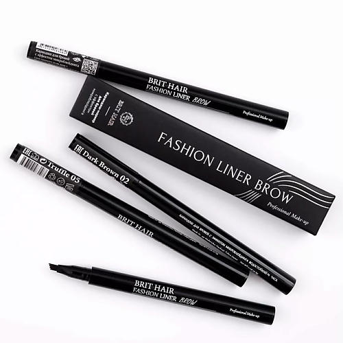 BRIT HAIR Маркер для бровей эффект микроблейдинга Fashion Liner Brow Подвод MPL337073 фото 1