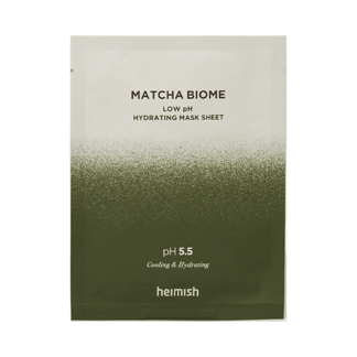 HEIMISH Увлажняющая маска с матчей и пробиотиками Heimish Matcha Biome low