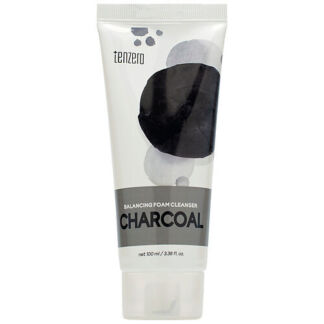 TENZERO Пенка для умывания с древесным углем Charcoal Balancing Foam Cleans