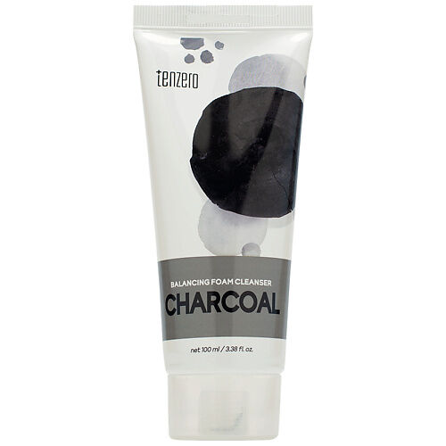 TENZERO Пенка для умывания с древесным углем Charcoal Balancing Foam Cleans TNZ000299 фото 1