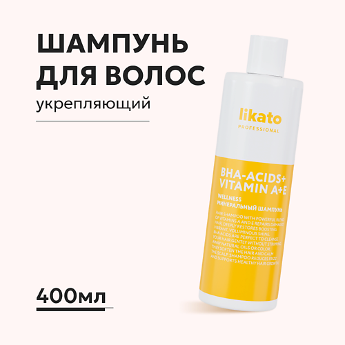 LIKATO Likato Минеральный шампунь для тонких, жирных волос WELLNESS 400.0 MPL345420 фото 1