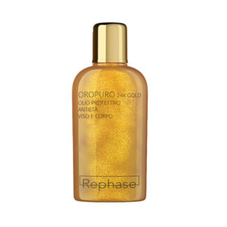 REPHASE OROPURO 24K PROTECTIVE BODY OIL Масло Для Загара Увлажняющее, 150 м