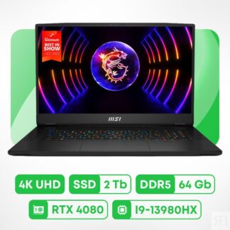 Игровой ноутбук MSI Titan GT77HX 17.3'', 64ГБ/2ТБ, i9-13980HX, RTX 4080, че