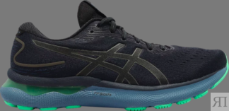 Кроссовки gel nimbus 24 'black gunmetal' Asics, черный