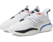 Кроссовки Alphaboost V1 adidas Running, белый 9814984 | White/Blue Fusion/Bright Red фото 1