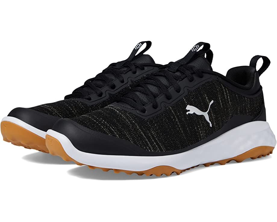 Кроссовки Fusion Pro PUMA Golf, пума блэк 9825713 | Puma Black/Puma Silver фото 1