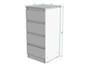 Комод MALM Т-2 Stern Икеа *Фиеста Эко фото 4