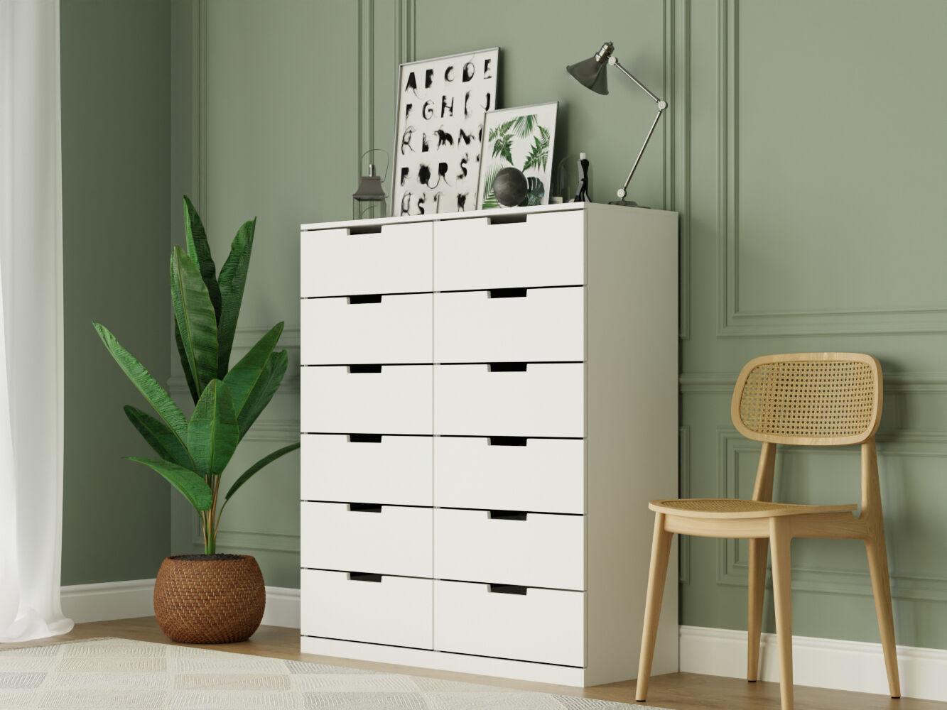 Комод Nordli 16 МДФ Икеа *Фиеста Эко фото 1