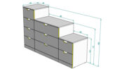 Комод Nordli 42 МДФ Икеа *Фиеста Эко фото 3