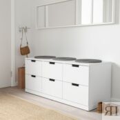 Комод Nordli 47х120х54 МДФ Икеа *Фиеста Эко фото 3