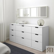 Комод Nordli 47х76х160 МДФ Икеа *Фиеста Эко фото 1