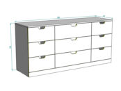 Комод Nordli 47х76х160 МДФ Икеа *Фиеста Эко фото 3