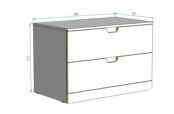 Комод Nordli 47х54х80 МДФ Икеа *Фиеста Эко фото 4