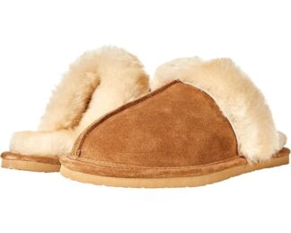 Слипперы Sheepskin Slide Minnetonka, золотой загар