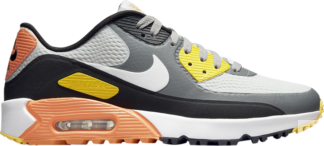 Бутсы Nike Air Max 90 Golf 'Smoke Grey Black Orange', серый