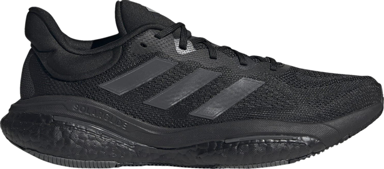 Кроссовки Adidas SolarGlide 6 'Black Carbon', черный HP7611 | Black фото 1