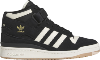 Кроссовки Adidas Forum Mid 'Black Cream Gum', черный