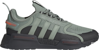 Кроссовки Adidas NMD_V3 'Silver Green Carbon', зеленый