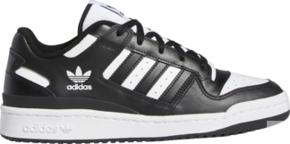 Кроссовки Adidas Forum Low 'Black White', черный