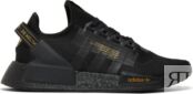 Кроссовки Adidas NMD_R1 V2 'Black Gold Metallic', черный HP3251 | Black фото 1