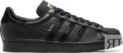 Кроссовки Adidas Kader Sylla x Superstar ADV 'Monochrome Black', черный GX7172 | Black фото 1