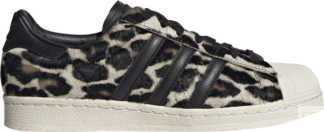 Кроссовки Adidas Superstar 82 'Leopard', черный