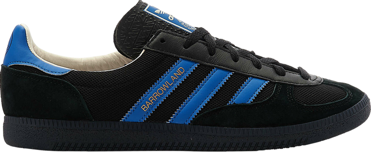 Кроссовки Adidas Barrowland SPZL 'Black Night Navy', черный GY5981 | Black фото 1