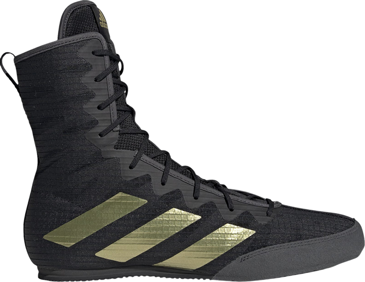 Кроссовки Adidas Box Hog 4 'Black Gold Metallic', черный GZ6116 | Black фото 1