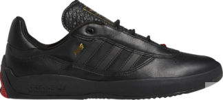 Кроссовки Adidas Puig 'Black Scarlet', черный