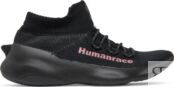 Кроссовки Adidas Pharrell x Human Race Sichona 'Black Shock Pink', черный GX3032 | Black фото 1