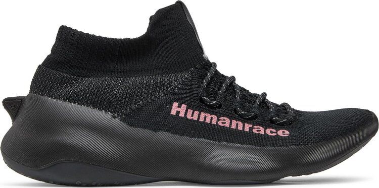 Кроссовки Adidas Pharrell x Human Race Sichona 'Black Shock Pink', черный GX3032 | Black фото 1