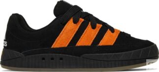 Кроссовки Adidas Jamal Smith x Adimatic 'Black Orange Rush', черный