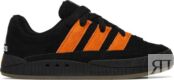 Кроссовки Adidas Jamal Smith x Adimatic 'Black Orange Rush', черный GX8976 | Black фото 1