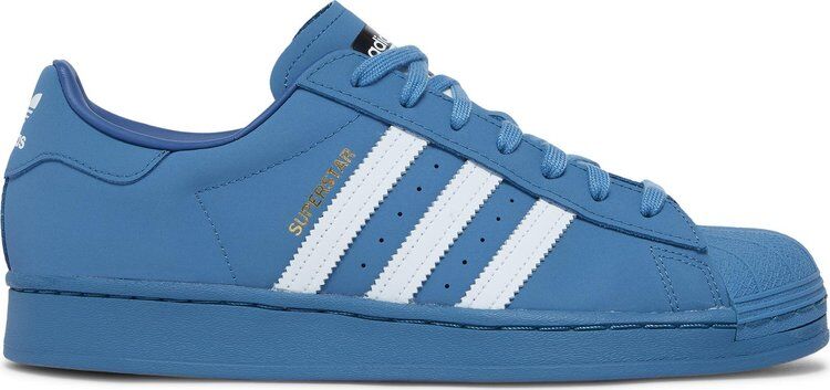 Кроссовки Adidas Daiki Tsuneta x atmos x Superstar 'Altered Blue', синий H06346 | Blue фото 1