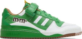 Кроссовки Adidas M&M's x Forum '84 Low 'Green', зеленый