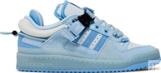 Кроссовки Adidas Bad Bunny x Forum Buckle Low 'Blue Tint', синий