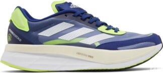 Кроссовки Adidas Adizero Boston 10 'Victory Blue Solar Yellow', синий