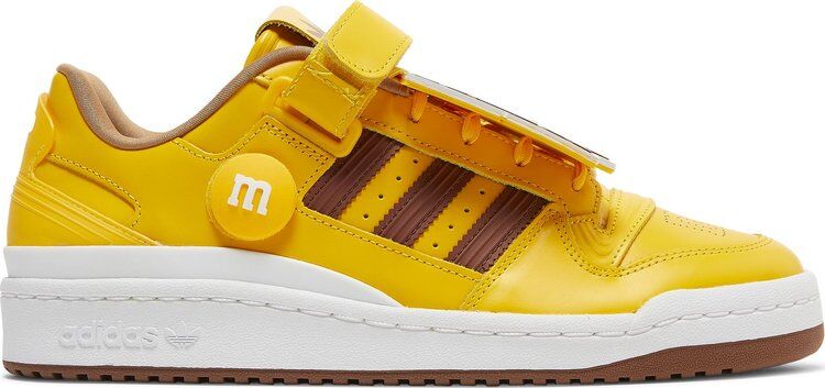 Кроссовки Adidas M&M’s x Forum '84 Low 'Peanut', желтый GY1179 | Yellow фото 1