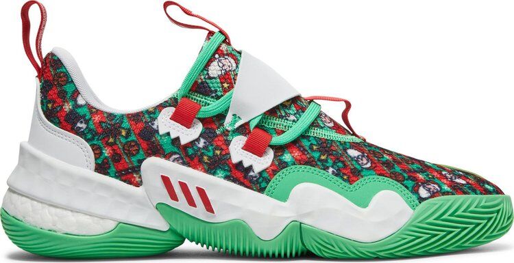 Кроссовки Adidas Trae Young 1 'Christmas', зеленый GY0305 | Green фото 1