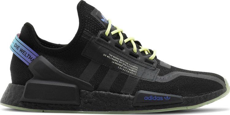 Кроссовки Adidas NMD_R1 V2 'Black Sonic Ink', черный GY8282 | Black фото 1